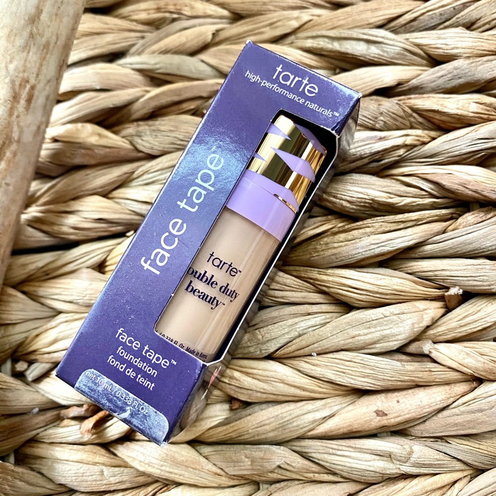 NIB Mini Tarte Face Tape Foundation - 22N Light Neutral